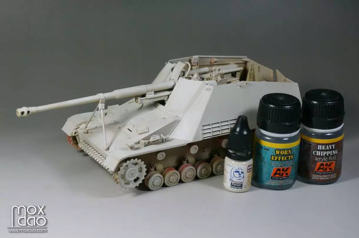 田宫汽车模型必须喷漆吗,田宫坦克模型入门