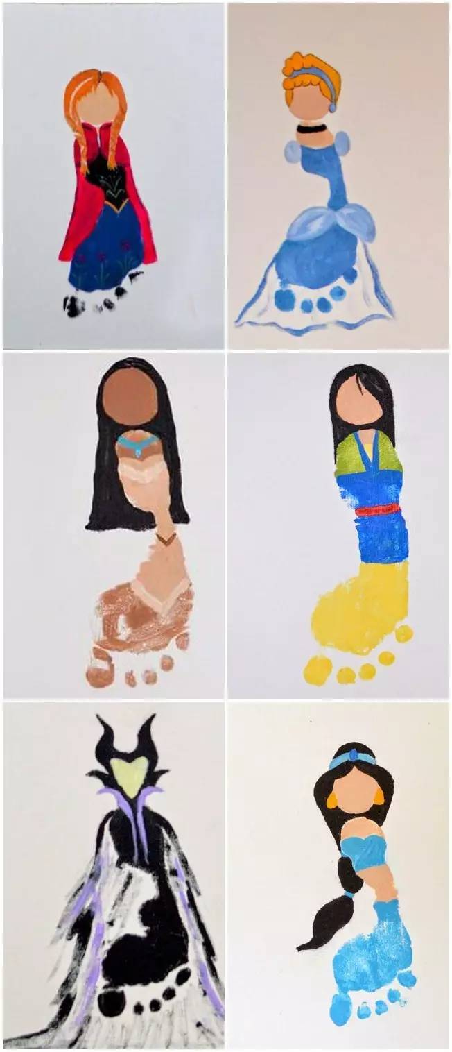 幼儿动物涂鸦画,儿童手工贴纸画动物