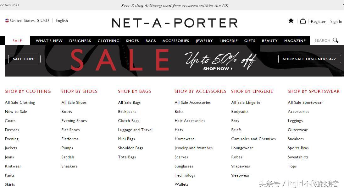 小众包包海淘网站推荐,盘点11个超实用的海淘网站