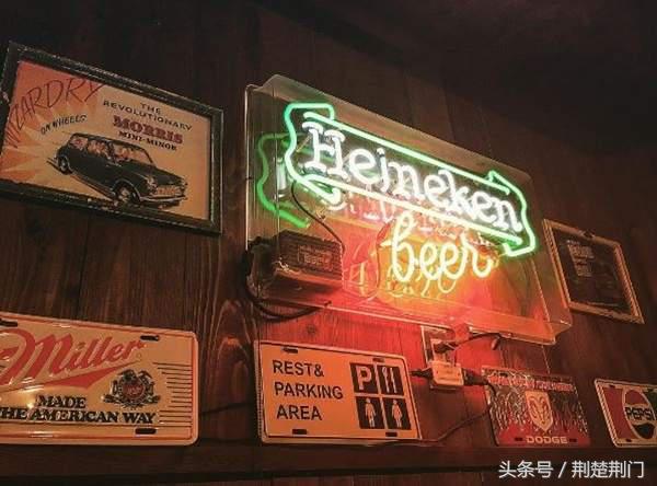 酒吧霓虹灯带效果,酒吧个性灯饰创意灯具