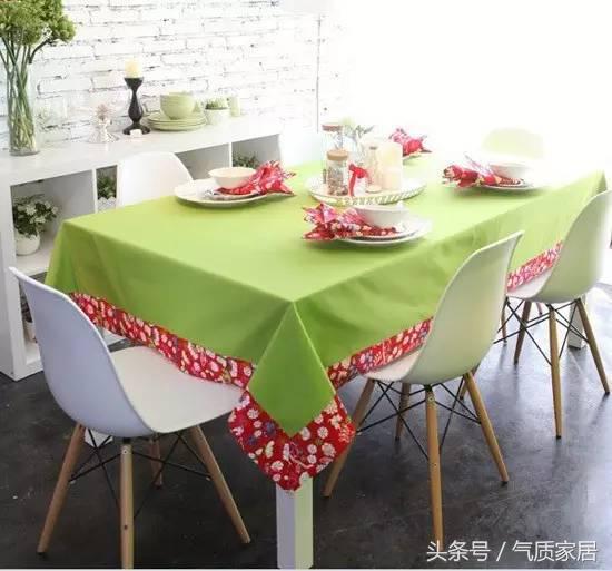 圆形餐桌桌布怎么洗,餐桌桌布太长了怎么处理好看