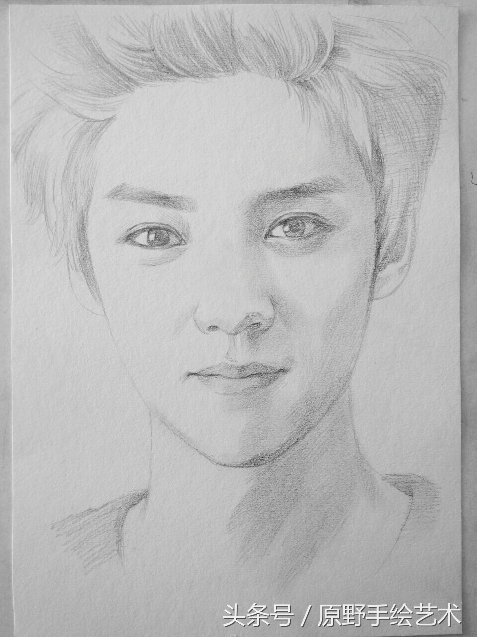 鹿晗怎么画简单又漂亮,鹿晗怎么画