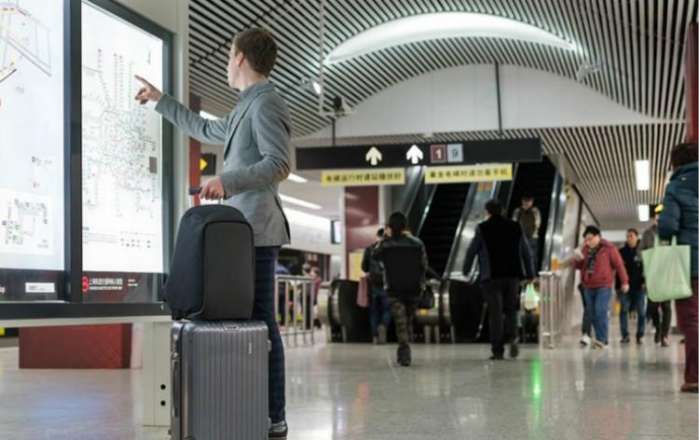 小众高级感电脑双肩包,高级感双肩包欧美风