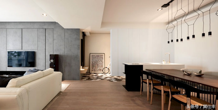 电视墙原来还可以这样：电视机内嵌，轻松看投影，不再是难题