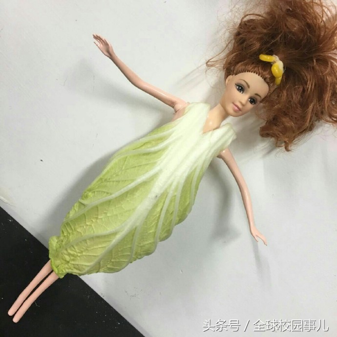 厉害了word同学!成都一高校学生用蔬菜打造“时装”盛宴
