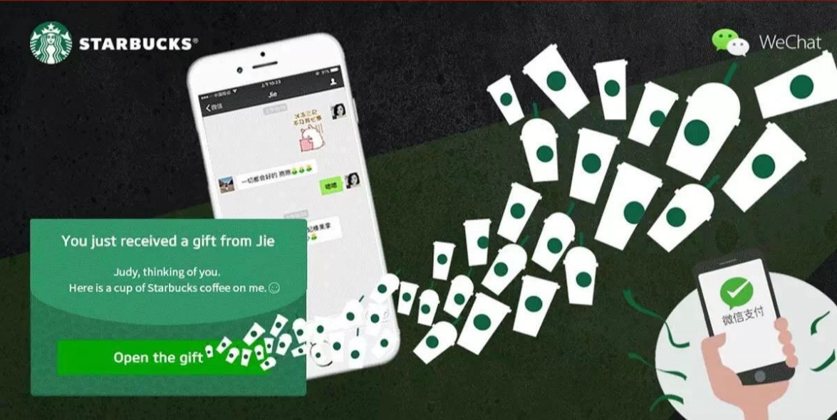 微信星巴克和支付宝星巴克,星巴克可以用微信支付吗