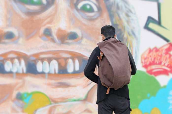 小众高级感电脑双肩包,高级感双肩包欧美风