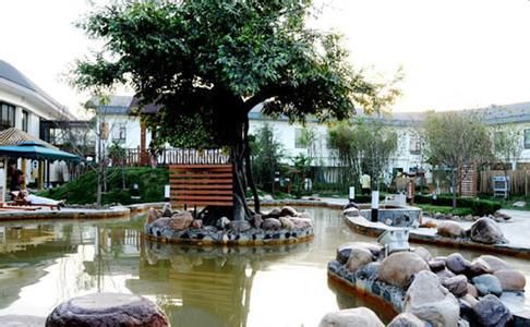 石家庄周边室外温泉,白鹿温泉距离石家庄多远