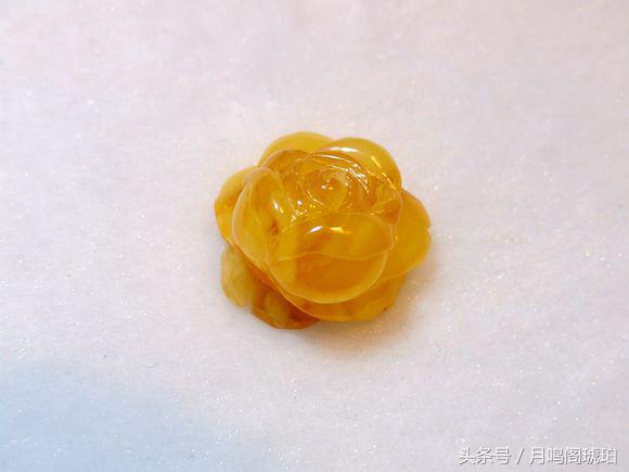 蜜蜡鲜花,琥珀蜜蜡花