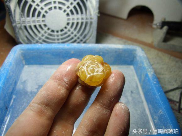 蜜蜡鲜花,琥珀蜜蜡花