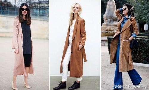 女士冬季穿搭显高显瘦,长外套这样穿显高显瘦