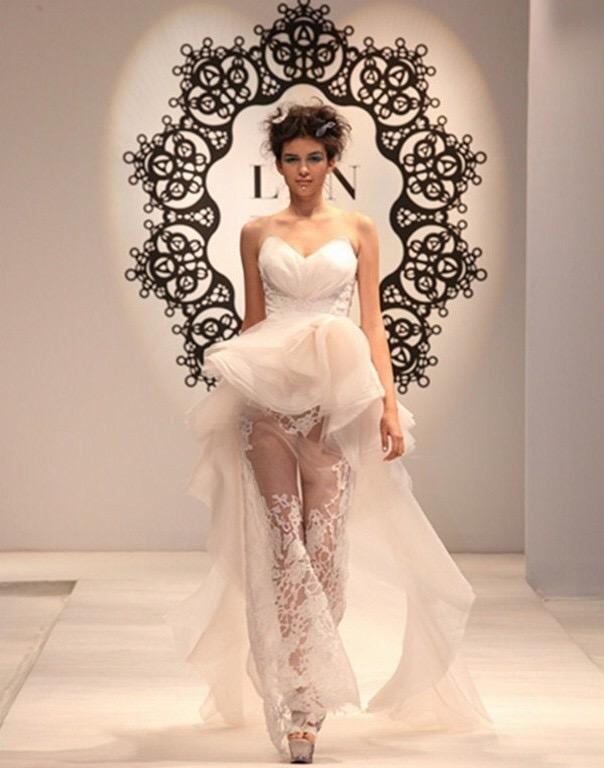 兰玉婚纱照,兰玉设计的明星婚纱