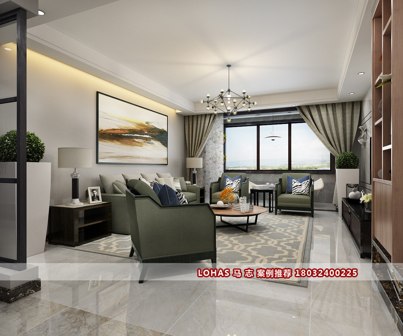 观山湖94平装修效果图,泰丰观湖二室二厅的装修