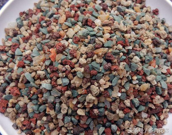 粗河沙可以当多肉的铺面石吗,多肉铺面石用小石子可以吗