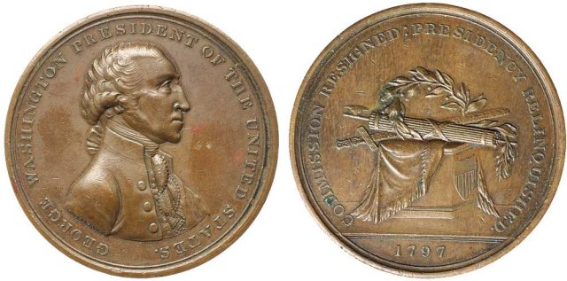 全是套路｜名为“总统”的美国君主和他们的登基纪念章