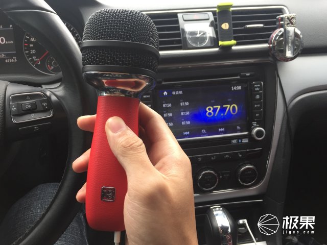 唱吧麦克风k歌神器有线,唱吧x1车载麦克风