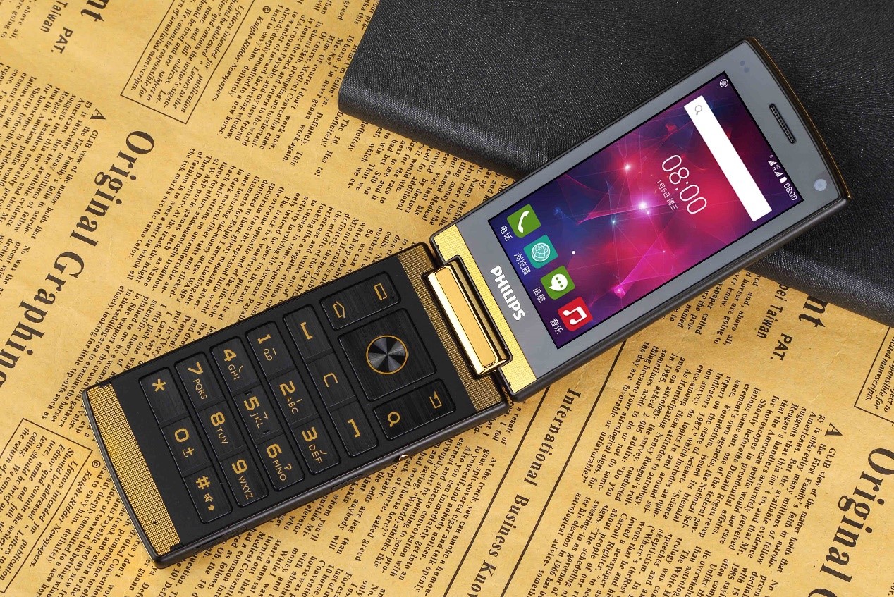 达到史上最低价,买翻盖智能机首选飞利浦V800
