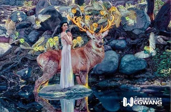 哪家学校原画最强-艺术家Luff和他的画作-CGWANG