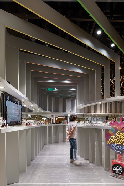 k11购物广场设计,上海k11二层焕新开业