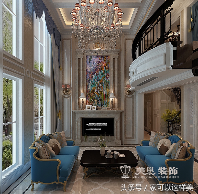 涉县蓝堡湾复式一室一卫,蓝堡湾户型设计效果图