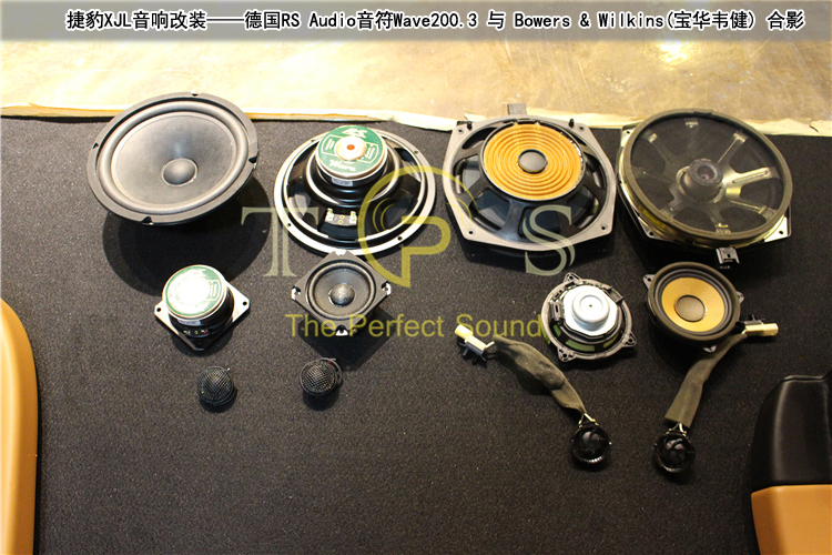 捷豹xjl5.0v8宝华韦健音响多少瓦,捷豹xjl改英国之宝低音喇叭