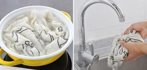 毛巾变黄一招解决,怎样洗变硬变黄的毛巾