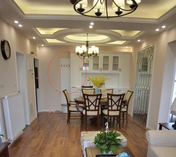 我家玄关刚刚做好，把领居乐的竟一个劲打听我家装修师傅！