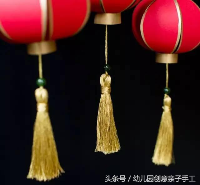 幼儿园元旦手工兔子灯笼制作,卡纸元旦灯笼手工制作幼儿园