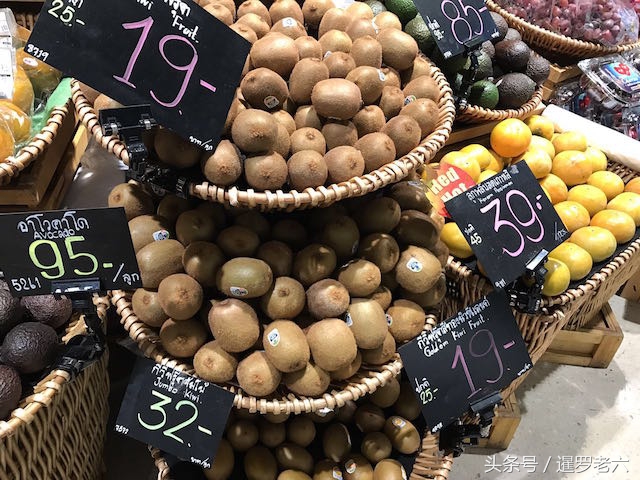 泰国进口超市里的那些水果，看着真新鲜，真漂亮，价格也不便宜！
