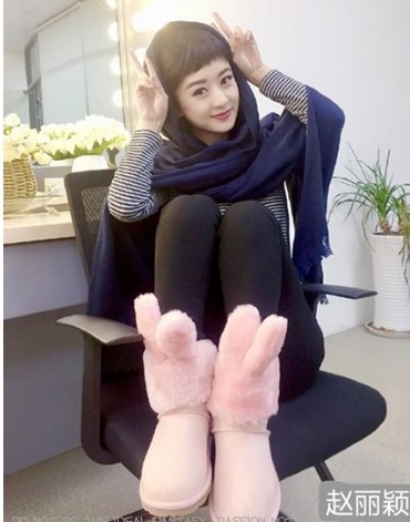 雪地靴也不暖和,冬季保暖高腰雪地靴穿搭