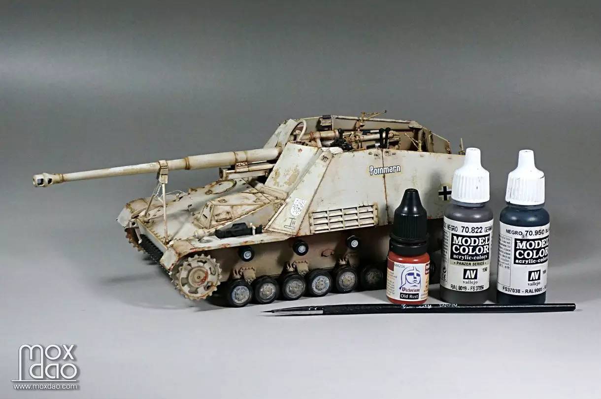 田宫汽车模型必须喷漆吗,田宫坦克模型入门