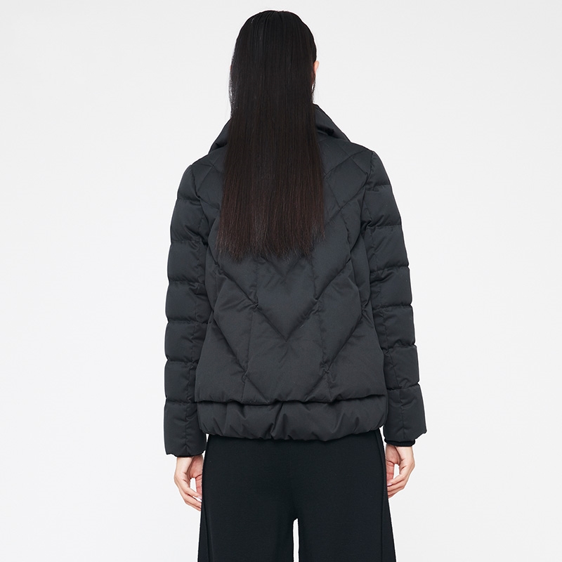 女士短款羽绒服2022年新款羽绒服,加厚女短款羽绒服时尚潮流