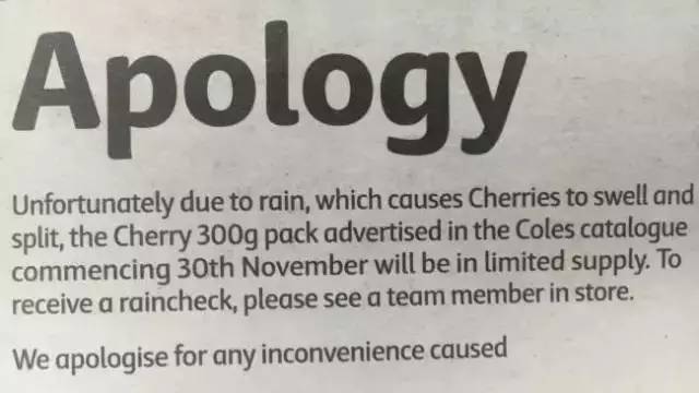 澳大利亚的新鲜樱桃,国内澳洲樱桃