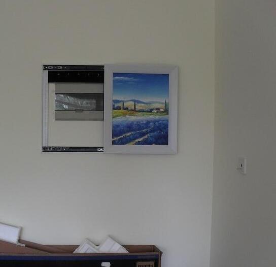 配电箱涂鸦效果图,家装电箱遮盖创意画