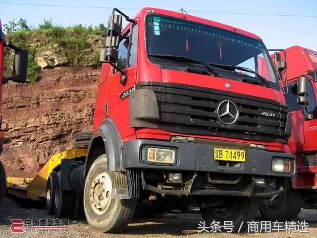 在市场上昙花一现的上海汇众重卡