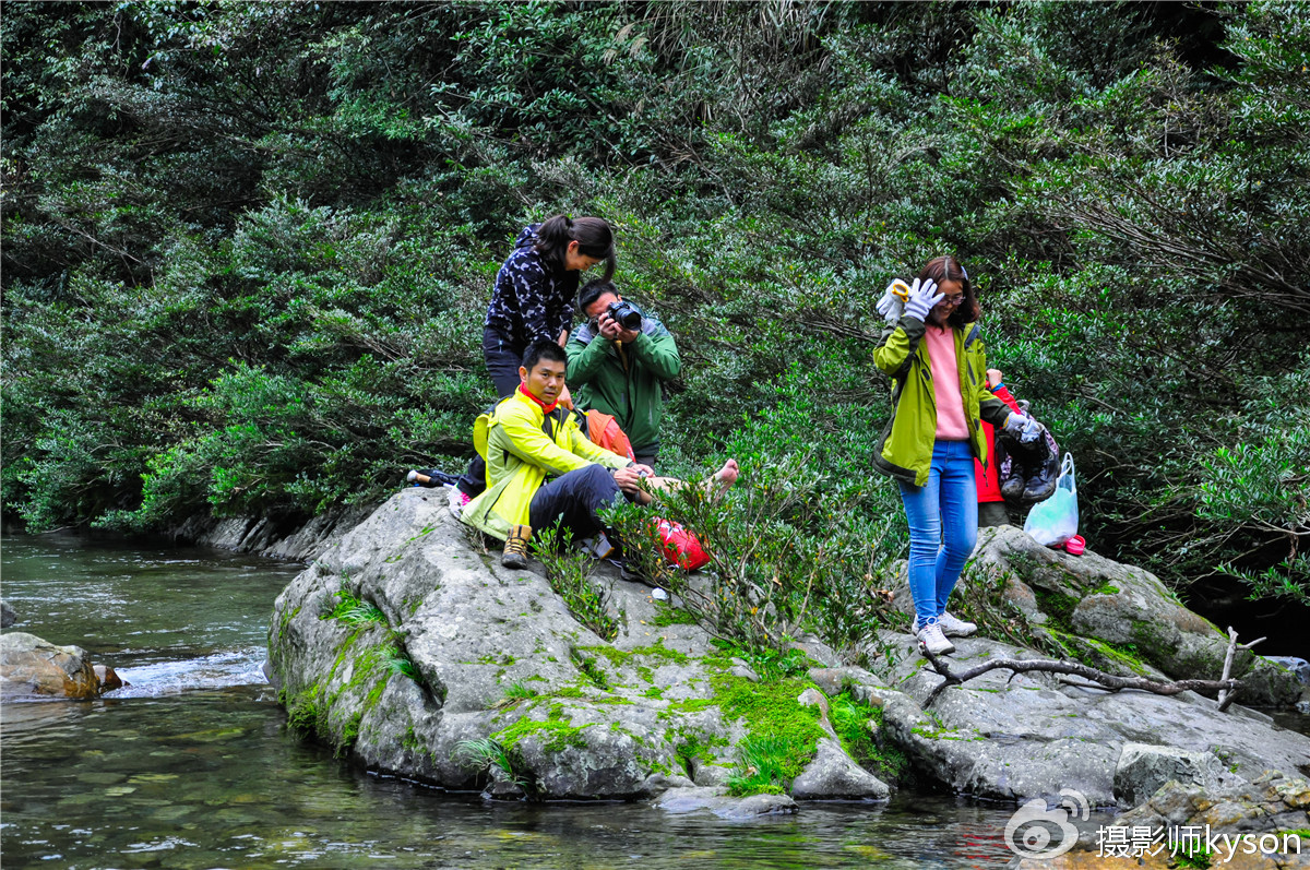 侠之梦受邀参与恩施坪坝营线路测试，冬季溯溪，冰冷刺骨，第一天