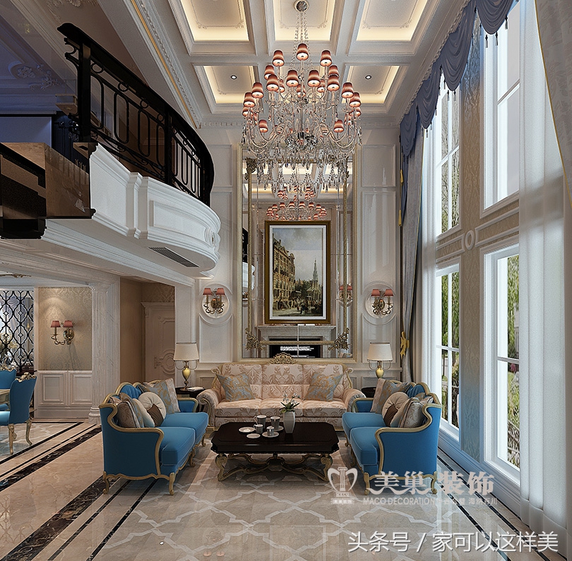 涉县蓝堡湾复式一室一卫,蓝堡湾户型设计效果图