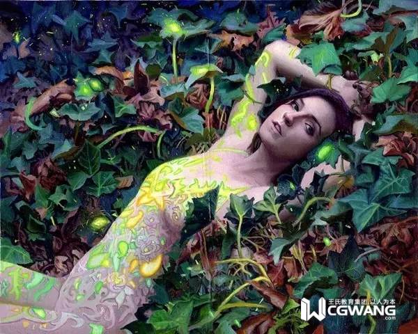 哪家学校原画最强-艺术家Luff和他的画作-CGWANG