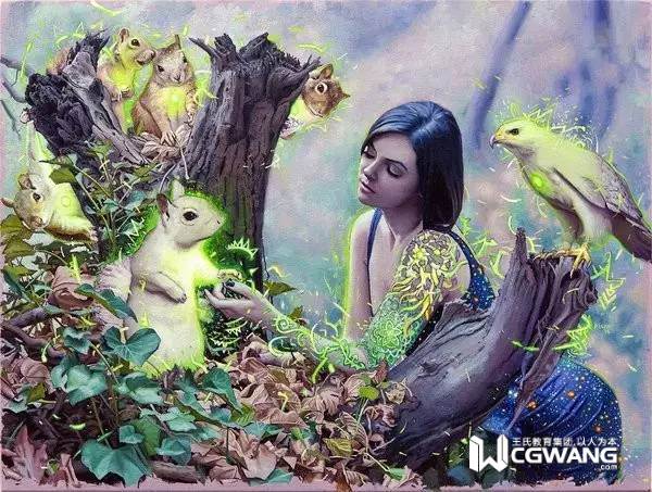 哪家学校原画最强-艺术家Luff和他的画作-CGWANG