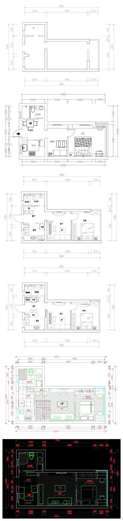 人人都想要的小户型设计,loft小蜗居设计