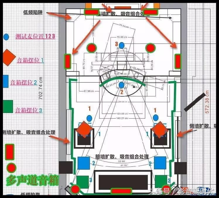 全景声顶置音箱安装布线,广播音箱安装