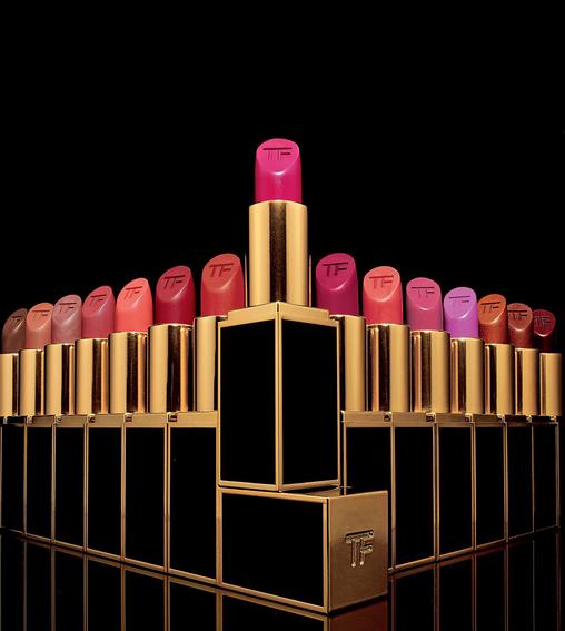 tomford黑管粉色口红,tomford口红黑管白管款式盘点