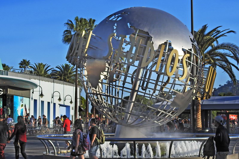 洛杉矶环球影城,洛杉矶环球影城高清地图