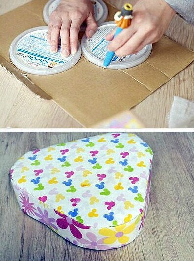 用完的奶粉罐可以做成小凳子,宝宝的奶粉罐用完了要怎么做手工