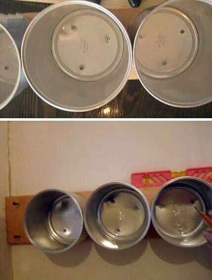 用完的奶粉罐可以做成小凳子,宝宝的奶粉罐用完了要怎么做手工