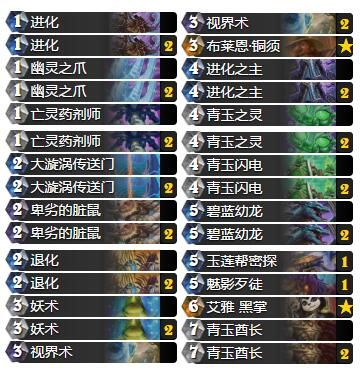 炉石传说十八套最强卡组,炉石传说青玉流卡组