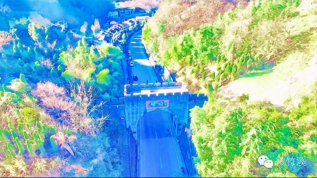 穿越时光的美丽瞬间,竹溪最美风景图