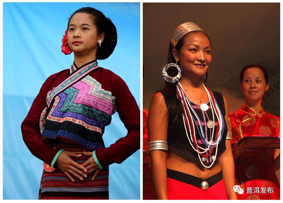 普洱民族服饰写真照,普洱拉祜族服饰绝美