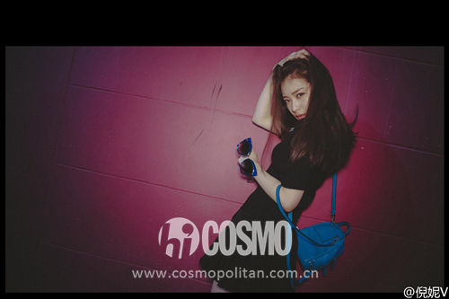 倪妮街景拍照姿势,倪妮最火拍照姿势