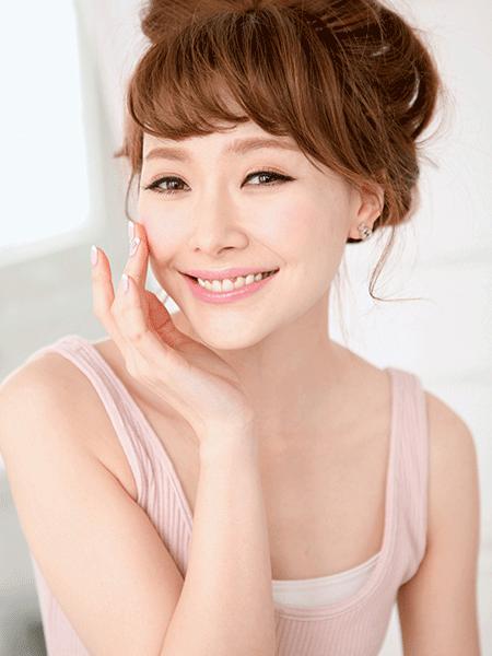 韩流最新妆容,韩系透亮感底妆